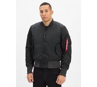 Alpha Industries Bomberjacke Herren schwarz, S