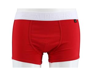 Alpha Industries Boxershorts Al Tape rot Herren - 2er Pack, Größe M