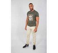 Alpha Industries Camo Block T T-Shirt für Herren Dark Olive
