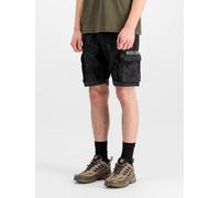 Alpha Industries Camo Crew Shorts Größe 31 Schwarz Camouflage