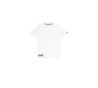Alpha Industries Herren T-Shirt Camo Label Backprint white 3XL