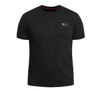 Alpha Industries - Camo Print T-Shirt - Black XXL