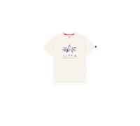 Alpha Industries - Camo Puff Print T-Shirt - Vintage Worn Blue S