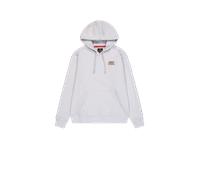 Alpha Industries - Camo Sleeve Hoodie - Sweatshirt - Pastel Grey M