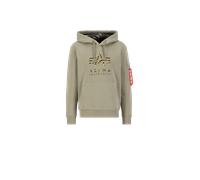 Hoodie ALPHA INDUSTRIES "Alpha Industries Men - Hoodies Camo TPU Hoody" Gr. S, grün (olive) Herren Sweatshirts (50227140-S) olive