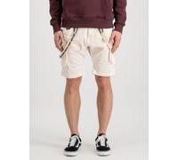 Alpha Industries Cargo-Shorts Herren Baumwolle weiß, 33