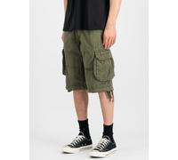 Alpha Industries Jet Cargo Shorts 28 Dark Olive