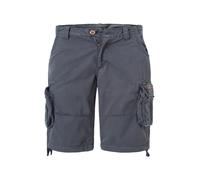 ALPHA INDUSTRIES Cargoshorts Herren Regular Fit Baumwolle blau, 38
