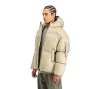 Alpha Industries Cloud Puffer Bomber Winterjacke Größe L Beige