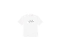 Alpha Industries Cloud Logo T-Shirt Größe S Weiß