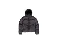 Alpha Industries Cloud Puffer Bomber Winterjacke Größe XS Grau