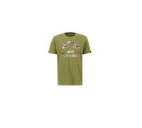 Alpha Industries - College Camo T-Shirt - Moss Green XXL