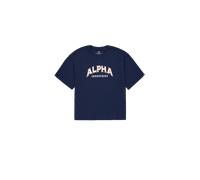 Alpha Industries - College T T-Shirt für Männer - Größe XL - Dunkelblau
