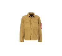 Alpha Industries Color Block Overshirt Größe M Khakigrün