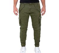 Alpha Industries Combat Pant LW Freizeithose für Damen Dark Olive