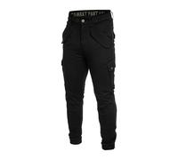 Cargohose ALPHA INDUSTRIES "Alpha Industries Men - Pants Combat Pant LW" Gr. 38, Normalgrößen, schwarz (black) Herren Hosen (86490509-38) black