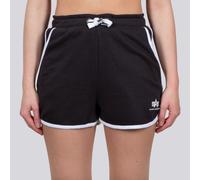 Alpha Industries Contrast SL Damen Shorts, schwarz, Größe XS