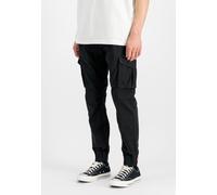 Alpha Industries - Cotton Twill Jogger Black - Hose - Schwarz - M - 98% Baumwolle, 2% Elastan Schwarz M