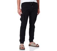Alpha Industries Freizeithose Cotton Twill Jogger für Herren Schwarz
