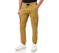 Alpha Industries Cotton Twill Jogger Freizeithose für Herren Olive