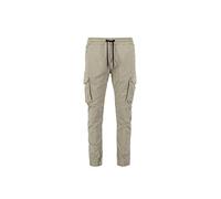 Alpha Industries Cotton Twill Jogger Freizeithose für Herren Vintage Sand