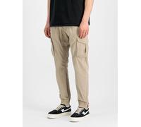 Alpha Industries Cotton Twill Jogger Pant Jogginghose Größe M Beige