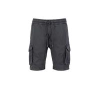 Sweatshorts ALPHA INDUSTRIES "Cotton Twill Jogger Short", Herren, Gr. XXL, Normalgrößen, grau (vintage grau), Obermaterial: 98% Baumwolle, 2% Elastan, Hosen Sweatshorts (74258830-XXL) vintage grau