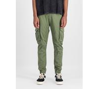 Alpha Industries Cotton Twill Jogger Slim Pant Jogginghose Größe S Grün