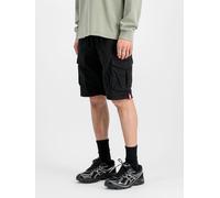Alpha Industries Cotton Twill Jogger Slim Shorts Jogginghose Größe M Schwarz
