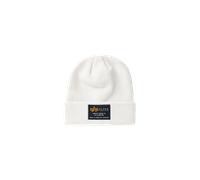 Alpha Industries Crew Beanie Größe onesize Weiß