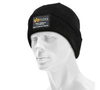 Alpha Industries Crew Mütze One Size Black