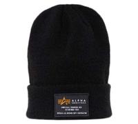 Alpha Industries Crew Mütze One Size Black