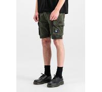 Alpha Industries Crew Patch Shorts Größe 29 Dunkelgrau