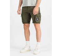 Alpha Industries Herren Crew Short Patch Für Cargos, Dark Olive, 31 EU