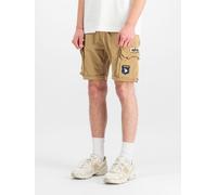 Alpha Industries Herren Crew Short Patch Für Cargos, Sand, 33 EU