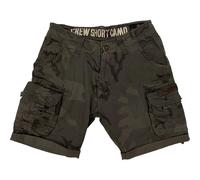 Alpha Industries Crew Short Camo dark olive camo 32