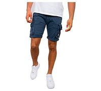 Alpha Industries Herren Short Crew Patch new navy 30