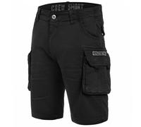Alpha Industries Shorts Crew Short Schwarz Größe 38