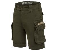Alpha Industries Herren Crew Short Für Cargos, Dark Olive, 33 EU