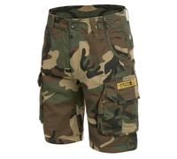 Alpha Industries - Crew Short Shorts - Woodland Camo 65 31