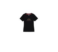 Alpha Industries Crystal Kurzarm-t-shirt M Black