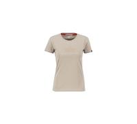 Alpha Industries Crystal T T-Shirt für Damen Vintage Sand