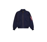 Bomberjacke ALPHA INDUSTRIES "CWU-36/P Canvas Light", Herren, Gr. L, ultra navy, Obermaterial: 100% Baumwolle, Jacken Bomberjacke (34617518-L) ultra navy
