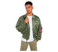 Bomberjacke ALPHA INDUSTRIES "Alpha Industries Men - Bomber & Flight Jackets CWU 45 (HERITAGE)" Gr. 4 XL, grün (sage, green) Herren Jacken Übergangsjacken (98348857-4XL)