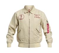 Alpha Industries - CWU-45 Canvas Honolulu Jacke - Vintage White XXL