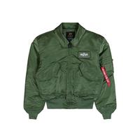 Alpha Industries CWU-45 Heritage Bomber Jacket Oliv in Größe M