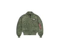 Alpha Industries CWU-45 Heritage Fliegerjacke Größe L Olivgrün