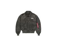 Alpha Industries CWU-45 Heritage Fliegerjacke Größe M Grau