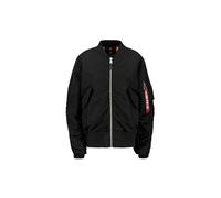 Bomberjacke ALPHA INDUSTRIES "Alpha Industries Women - Bomber Jackets CWU MA-1 NC Wmn" Gr. L/XL, schwarz (black) Damen Jacken Übergangsjacken (81862044-L) black