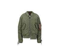 Alpha Industries Damen Bomberjacke CWU MA-1 Bomber TC Wmn sage-green XL